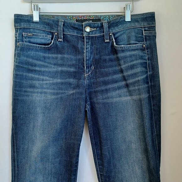 Joes Jeans Muse Style Boot Leg Halle Wash Distressed Blue Womens W 30 - Picture 8 of 14